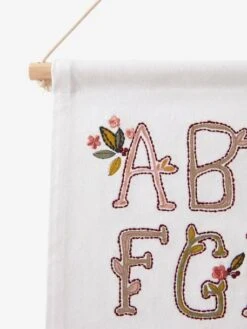 Abécédaire En Toile GRENIER Multicolore - Vertbaudet -Magasin De Produits Pour Bébés abecedaire en toile grenier 2