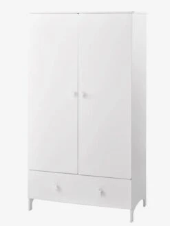 Armoire 2 Portes LIGNE SIRIUS Blanc - Vertbaudet