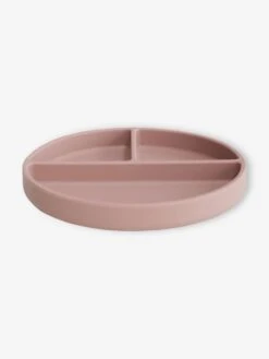 Assiette Compartimentée MUSHIE En Silicone Beige - Mushie -Magasin De Produits Pour Bébés assiette compartimentee mushie en silicone 4