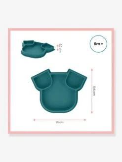 Assiette Repas BABYMOOV ISY Terracotta (renard) - Babymoov -Magasin De Produits Pour Bébés assiette repas babymoov isy 3