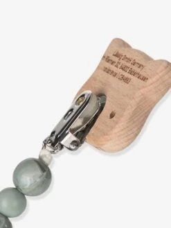 Attache-sucette LÄSSIG Little Chums Gris/chat - Lassig -Magasin De Produits Pour Bébés attache sucette lassig little chums 5