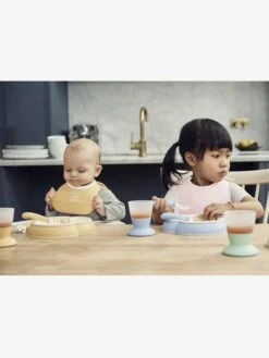 Bavoir Avec Récupérateur BABYBJORN Rose Pastel - Baby Bjorn -Magasin De Produits Pour Bébés bavoir avec recuperateur babybjorn 4