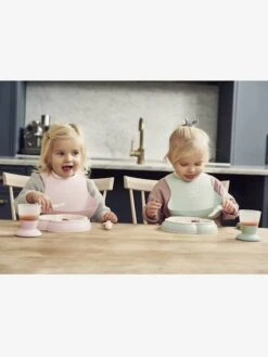 Bavoir Avec Récupérateur BABYBJORN Rose Pastel - Baby Bjorn -Magasin De Produits Pour Bébés bavoir avec recuperateur babybjorn 5