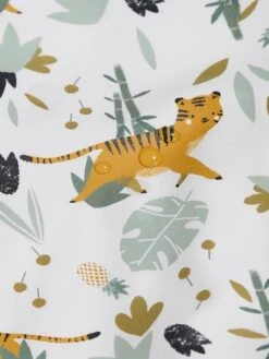 Bavoir Manches Longues VERTBAUDET Imprimé Tigres - Vertbaudet -Magasin De Produits Pour Bébés bavoir manches longues vertbaudet 3