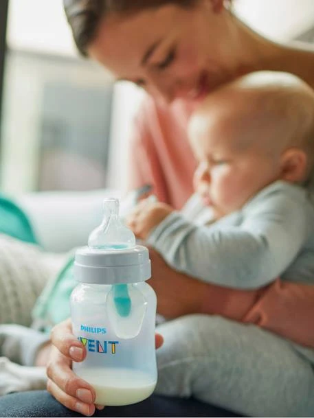 Biberon 260 Ml Philips AVENT Anti-colic Avec Valve AirFree Transparent - Philips Avent 3 Biberon 260 Ml Philips AVENT Anti-colic Avec Valve AirFree Transparent - Philips Avent