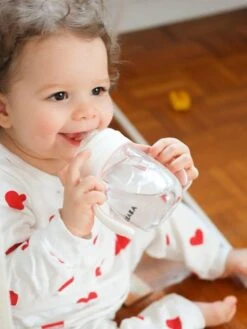 Biberon D'apprentissage 2 En 1 (210 Ml) BEABA Vert Sauge - Beaba -Magasin De Produits Pour Bébés biberon dapprentissage 2 en 1 210 ml beaba 5