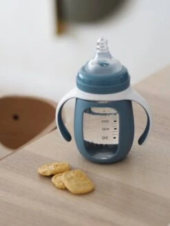 Biberon/tasse D'apprentissage 2 En 1 BEABA En Verre (210 Ml) Rose - Beaba -Magasin De Produits Pour Bébés biberontasse dapprentissage 2 en 1 beaba en verre 210 ml 2