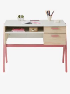 Bureau Enfant Coloriage Rose - Vertbaudet -Magasin De Produits Pour Bébés bureau enfant coloriage 2