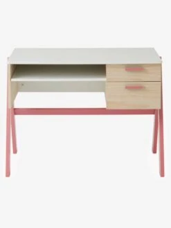 Bureau Enfant Coloriage Rose - Vertbaudet -Magasin De Produits Pour Bébés bureau enfant coloriage 3