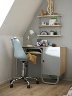 Bureau Enfant Vintage OXFORD Bleu - Vertbaudet -Magasin De Produits Pour Bébés bureau enfant vintage oxford 5