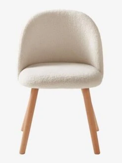 Chaise Fausse Fourrure Enfant Ivoire - Vertbaudet -Magasin De Produits Pour Bébés chaise fausse fourrure enfant 2