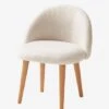 Chaise Fausse Fourrure Maternelle Ivoire - Vertbaudet -Magasin De Produits Pour Bébés chaise fausse fourrure maternelle