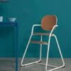 Chaise Haute Design Tibu CHARLIE CRANE Gris/blanc/bois - Charlie Crane -Magasin De Produits Pour Bébés chaise haute design tibu charlie crane