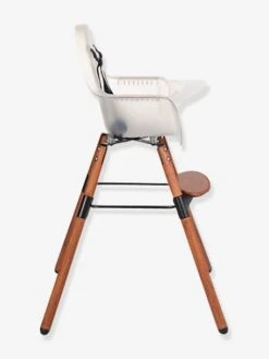Chaise Haute Evolu 2 + Arceau CHILDHOME Transparent Naturel - Childhome -Magasin De Produits Pour Bébés chaise haute evolu 2 arceau childhome 5