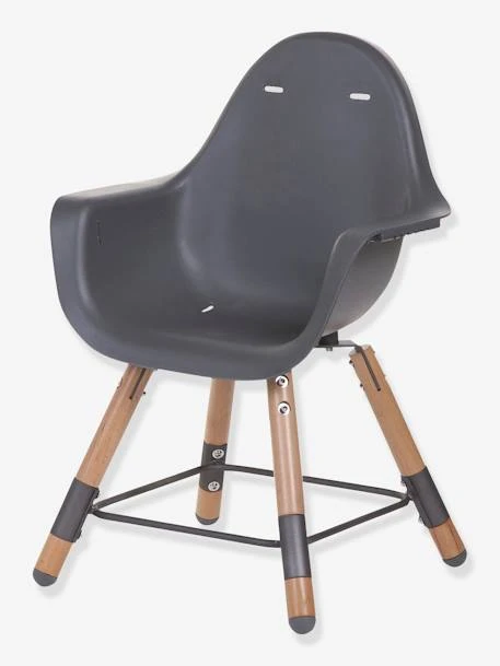 Chaise Haute Evolu 2 CHILDHOME + Coussin Néoprène Anthracite/gris - Childhome 5 Chaise Haute Evolu 2 CHILDHOME + Coussin Néoprène Anthracite/gris - Childhome – Image 3