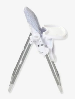 Chaise Haute EvoluSeat Chevrons Bleu - Vertbaudet -Magasin De Produits Pour Bébés chaise haute evoluseat 3