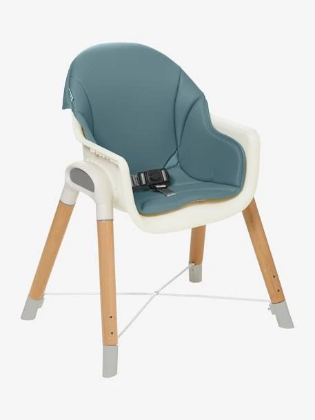 Chaise Haute évolutive 2 Hauteurs Vertbaudet High & Low Bleu - Vertbaudet 4 Chaise Haute évolutive 2 Hauteurs Vertbaudet High & Low Bleu - Vertbaudet – Image 2