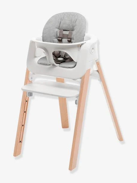 Chaise Haute STOKKE Steps Blanc/naturel - Stokke 4 Chaise Haute STOKKE Steps Blanc/naturel - Stokke – Image 2