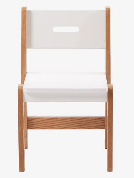 Chaise Maternelle, Assise 30 Cm LIGNE ARCHITEKT Blanc/bois - Vertbaudet 3 Chaise Maternelle, Assise 30 Cm LIGNE ARCHITEKT Blanc/bois - Vertbaudet – Image 2