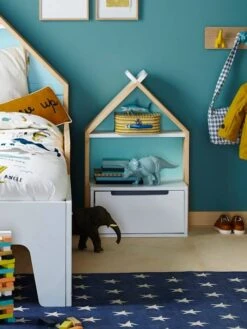 Chevet Enfant Fond Réversible Bleu Ou Rose LIGNE TIPILI Blanc - Vertbaudet -Magasin De Produits Pour Bébés chevet enfant fond reversible bleu ou rose ligne tipili 5