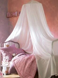 Ciel De Lit Cocoon Blanc - Vertbaudet -Magasin De Produits Pour Bébés ciel de lit cocoon 2
