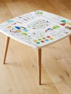 Coloritable L'atelier Des Artistes LES DRÔLES DE BOUILLES Blanc - Les Droles De Bouilles -Magasin De Produits Pour Bébés coloritable latelier des artistes les droles de bouilles 2