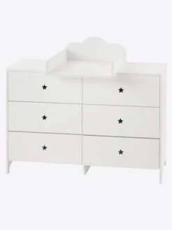 Commode 6 Tiroirs LIGNE SIRIUS Blanc Clair Uni - Vertbaudet 10 Commode 6 Tiroirs LIGNE SIRIUS Blanc Clair Uni - Vertbaudet -Magasin De Produits Pour Bébés commode 6 tiroirs ligne sirius 2