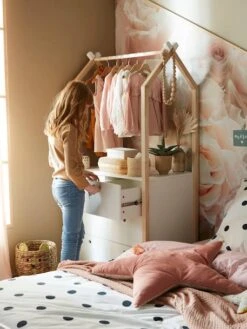 Commode Penderie Coconut Blanc - Vertbaudet -Magasin De Produits Pour Bébés commode penderie coconut 2