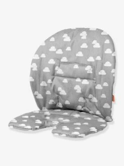 Coussin D’assise Pour Chaise Haute Steps STOKKE Gris/nuages - Stokke -Magasin De Produits Pour Bébés coussin dassise pour chaise haute steps stokke 2