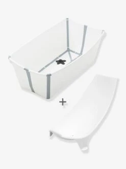 Ensemble Baignoire Flexi Bath + Transat De Bain STOKKE Blanc - Stokke