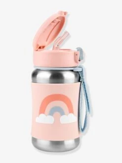 Gourde Acier Avec Paille SKIP HOP Whimz Rose/arc En Ciel - Skip Hop 8 Gourde Acier Avec Paille SKIP HOP Whimz Rose/arc En Ciel - Skip Hop -Magasin De Produits Pour Bébés gourde acier avec paille skip hop whimz 2