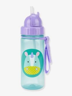 Gourde Avec Paille SKIP HOP Zoo Orange (renard) - Skip Hop -Magasin De Produits Pour Bébés gourde avec paille skip hop zoo 2