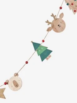 Guirlande De Noël En Bois Bois - Vertbaudet -Magasin De Produits Pour Bébés guirlande de noel en bois 4