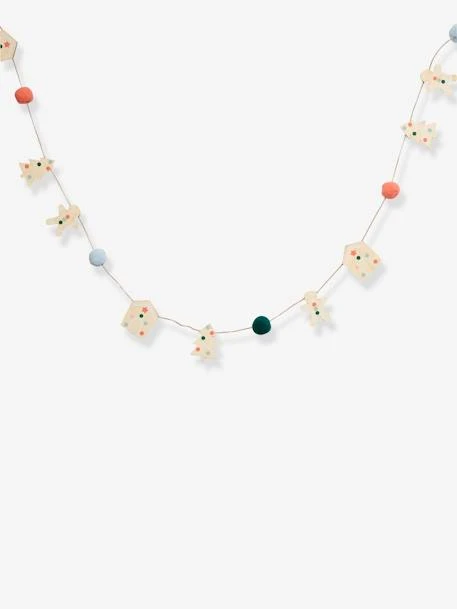 Guirlande En Bois Pain D'épices Chene - Vertbaudet 4 Guirlande En Bois Pain D'épices Chene - Vertbaudet – Image 2