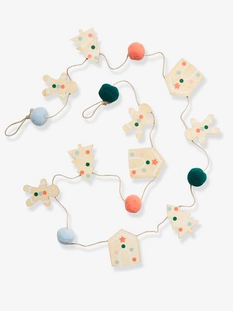 Guirlande En Bois Pain D'épices Chene - Vertbaudet 3 Guirlande En Bois Pain D'épices Chene - Vertbaudet