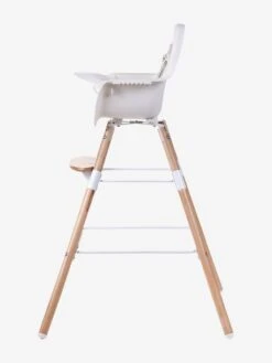 Kit De Pieds Longs Pour Chaise Haute Evolu + Repose-pieds CHILDHOME Naturel Anthracite - Childhome -Magasin De Produits Pour Bébés kit de pieds longs pour chaise haute evolu repose pieds childhome 2