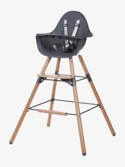 Kit De Pieds Longs Pour Chaise Haute Evolu + Repose-pieds CHILDHOME Naturel Anthracite - Childhome -Magasin De Produits Pour Bébés kit de pieds longs pour chaise haute evolu repose pieds childhome 4