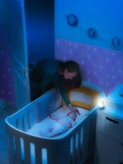 Lanterne Magique Lumiblo PABOBO Blanc/taupe - Pabobo -Magasin De Produits Pour Bébés lanterne magique lumiblo pabobo 2