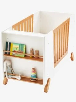 Lit Bébé Avec Barrière Amovible + Rangement Bibliothèque LIGNE PIROUETTE Blanc - Vertbaudet 11 Lit Bébé Avec Barrière Amovible + Rangement Bibliothèque LIGNE PIROUETTE Blanc - Vertbaudet -Magasin De Produits Pour Bébés lit bebe avec barriere amovible rangement bibliotheque ligne pirouette 3