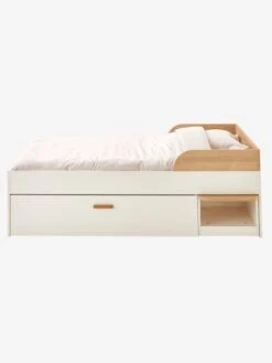 Lit Enfant Multi Rangements HAPPY Blanc - Vertbaudet -Magasin De Produits Pour Bébés lit enfant multi rangements happy 4