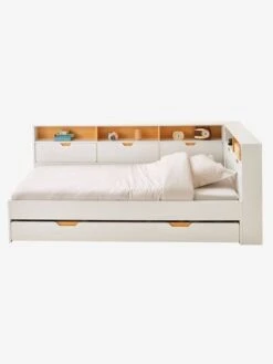 Lit Enfant Multi Rangements TRÉSOR Blanc - Vertbaudet 11 Lit Enfant Multi Rangements TRÉSOR Blanc - Vertbaudet -Magasin De Produits Pour Bébés lit enfant multi rangements tresor 3