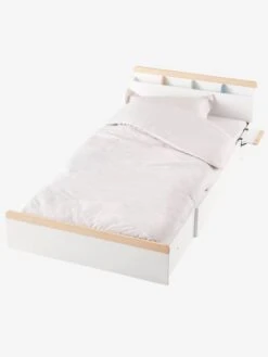 Lit évolutif Enfant LIGNE ABC Blanc - Bois - Vertbaudet -Magasin De Produits Pour Bébés lit evolutif enfant ligne abc 2