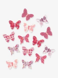 Lot De 14 Papillons Déco Enfant Multicolore - Vertbaudet