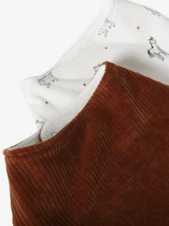 Lot De 2 Bavoirs Bandanas Petit Nomade Lot Caramel Ivoire Imprimé - Vertbaudet -Magasin De Produits Pour Bébés lot de 2 bavoirs bandanas petit nomade 3