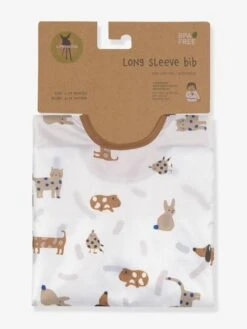 Lot De 2 Bavoirs Manches Longues LÄSSIG Little Forest Renard - Vert Ol - Lassig -Magasin De Produits Pour Bébés lot de 2 bavoirs manches longues lassig 1