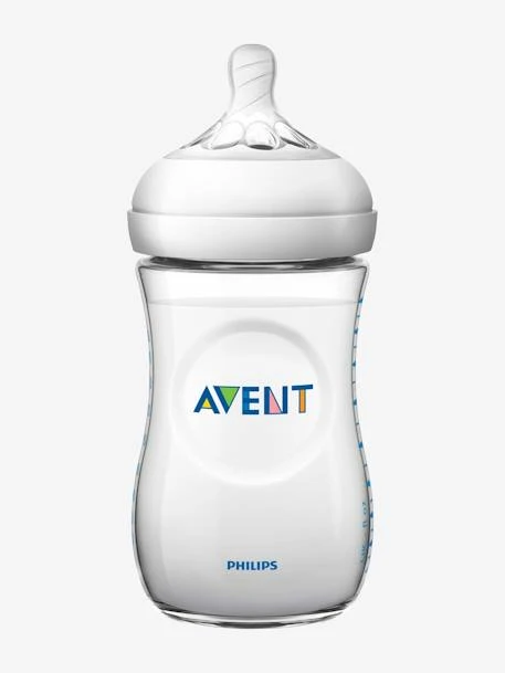 Lot De 2 Biberons 260 Ml Philips AVENT Natural Sans BPA Transparent - Philips Avent 5 Lot De 2 Biberons 260 Ml Philips AVENT Natural Sans BPA Transparent - Philips Avent – Image 3