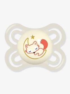 Lot De 2 Sucettes En Silicone MAM Perfect Nuit 2 à 6 Mois Vert + Beige - Mam -Magasin De Produits Pour Bébés lot de 2 sucettes en silicone mam perfect nuit 2 a 6 mois 2