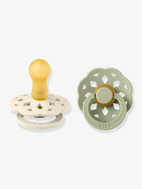 Lot De 2 Sucettes-tétines BIBS Bohème, Taille 2 De 6 à 18 Mois Sable + Miel - Bibs 4 Lot De 2 Sucettes-tétines BIBS Bohème, Taille 2 De 6 à 18 Mois Sable + Miel - Bibs – Image 2