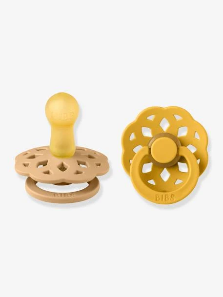Lot De 2 Sucettes-tétines BIBS Bohème, Taille 2 De 6 à 18 Mois Sable + Miel - Bibs 6 Lot De 2 Sucettes-tétines BIBS Bohème, Taille 2 De 6 à 18 Mois Sable + Miel - Bibs – Image 4
