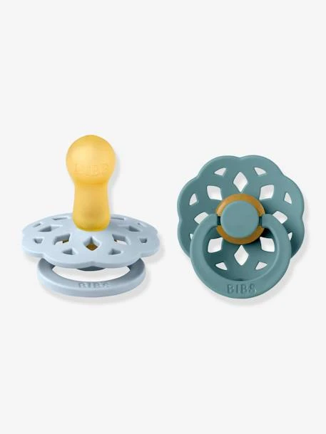 Lot De 2 Sucettes-tétines BIBS Bohème, Taille 2 De 6 à 18 Mois Sable + Miel - Bibs 3 Lot De 2 Sucettes-tétines BIBS Bohème, Taille 2 De 6 à 18 Mois Sable + Miel - Bibs